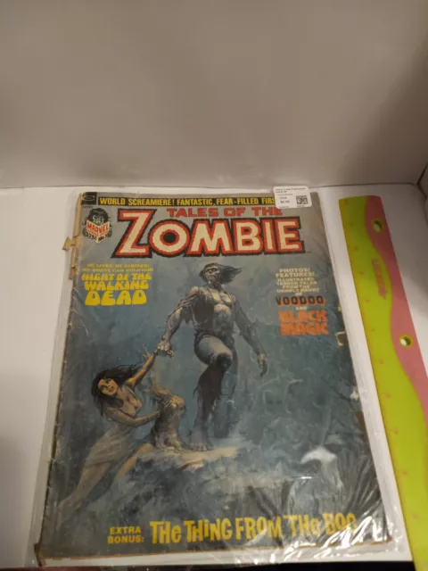 Tales Of The Zombie #1 1973 Marvel Monster Group Boarded & Bagged Free Shipping