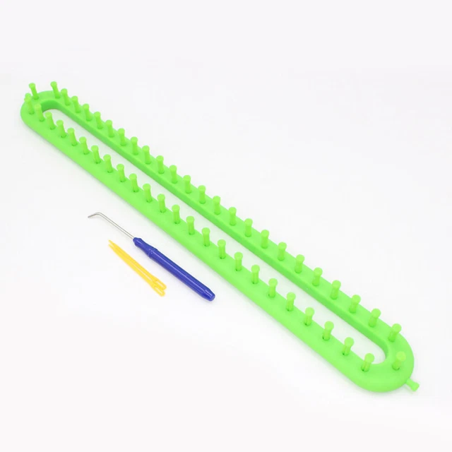 Weaving Tool Set Crochet Hook Knitting Loom Yarn With Needles Shawl Scarf.