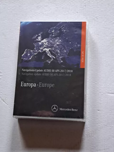 Navigations Navi CD Audio 50 APS Europa 2017/2018 NTG2 | Original Mercedes-Benz