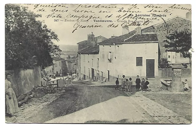 54  Vandoeuvre  Grande Rue Partie Haute