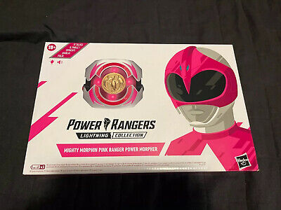 mighty morphin power rangers pink ranger lightning collection power morpher