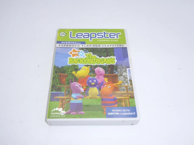 JEU D'APPRENTISSAGE LEAPFROG Leapster Nick Jr. The Backyardigans 4-6 ans EUR 3,32 - PicClick FR