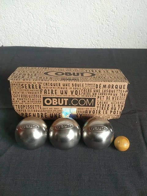 TRIPLETTE DE BOULES de pétanque OBUT ATC EUR 44,50 - PicClick FR