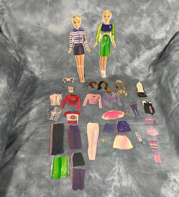 Cut out dolls magnetic