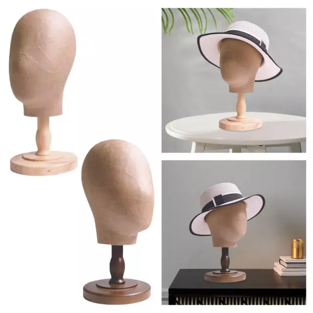 Modello di testa di manichino Porta cappelli Espositore per cappelli Espositore