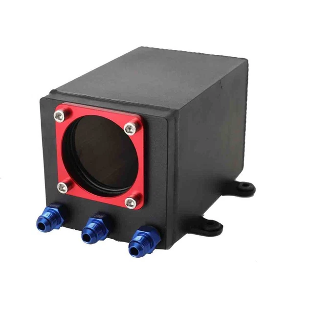 Serbatoio catch 1,6 litri per pompa OD 60 MM NERO serbatoio carburante turbo serbatoio benzina