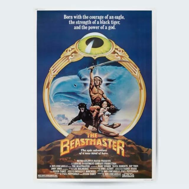 The Beastmaster Fine Art Movie Poster