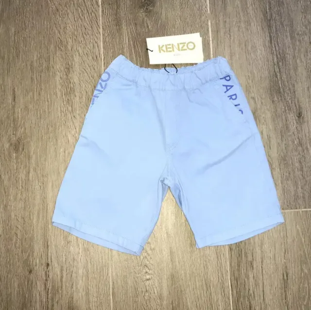Kenzo Boys Pale Blue Shorts AGE 12 Months BNWT