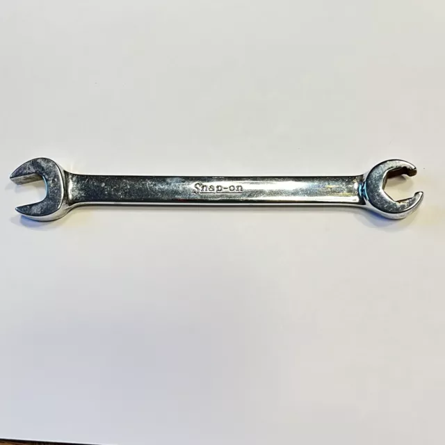 Snap-On RXSM12 - 12mm Metric Combination Open End and Flare Nut Tubing Wrench