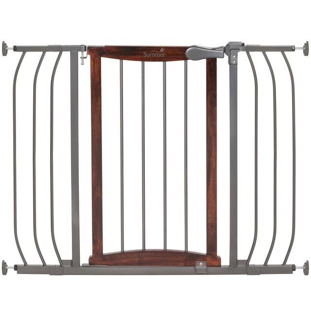 Summer Infant Anywhere Decorative Walk Thru Adjustable 42.5" Baby Safety Gate