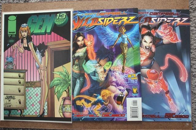 Gen 13 Encore #1 Second Print American Entertainment Variant High Grade🔑 +Bonus