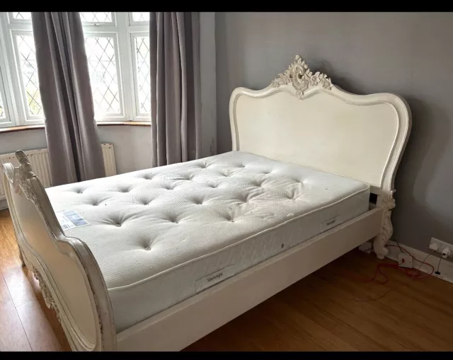 antique french bed frame Kingsize