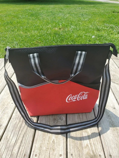 Coca Cola Zipper Tote Beach Bag 15x17  (NEW)