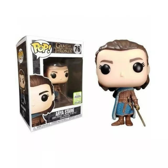 ARYA STARK Game of Thrones 2019 ECCC Funko POP! #76 NEW