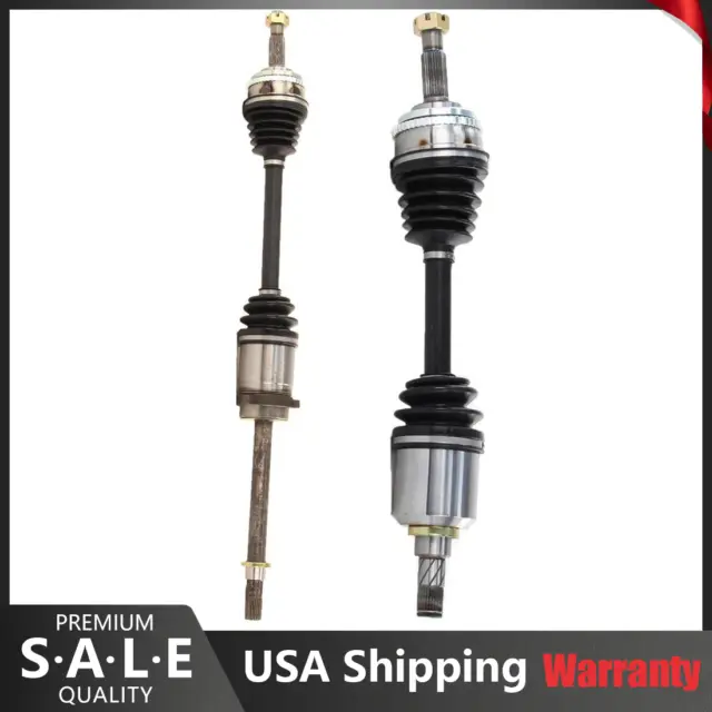 Front Left Right Pair CV Axle Shaft For 1989-1994 Nissan Maxima SE GXE 3.0L