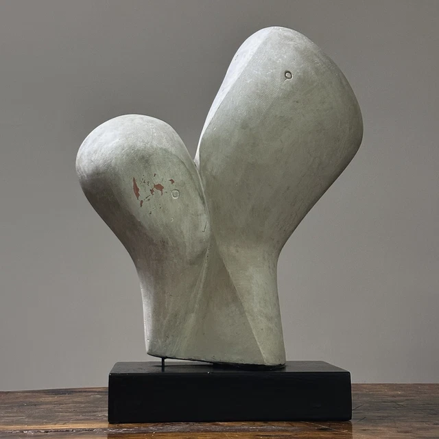 1940s Abstract Biomorphic Modernist Sculpture by Margot Kempe, Signed/Jean Arp