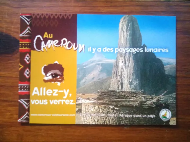 CAMEROUN TOURISME PAYSAGES LUNAIRES   carte postale postcard