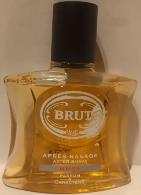 After Shave Brut Musk Men 100Ml / 3.4 Fl. Oz New Without Box (Us)