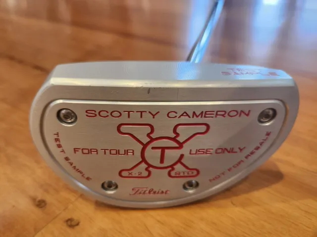 SCOTTY CAMERON Red X.2 TEST SAMPLE CIRCLE T ⭕ FOR TOUR USE ONLY PUTTER TITLEIST