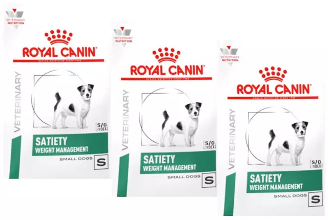 (EUR 9,33/kg) Royal Canin Vet. Diet Satiety Weight Management Small 3x 3 kg