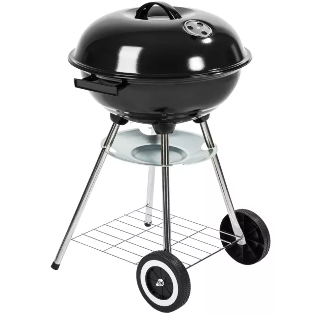 Kugelgrill Holzkohlegrill Standgrill Grill Grillwagen Rundgrill BBQ mit Rollen