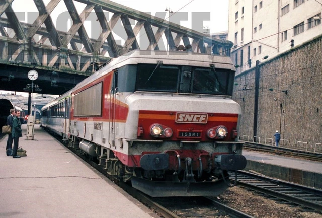 35mm Colour Negative SNCF French Railways Electric Loco 15061 c1995 France