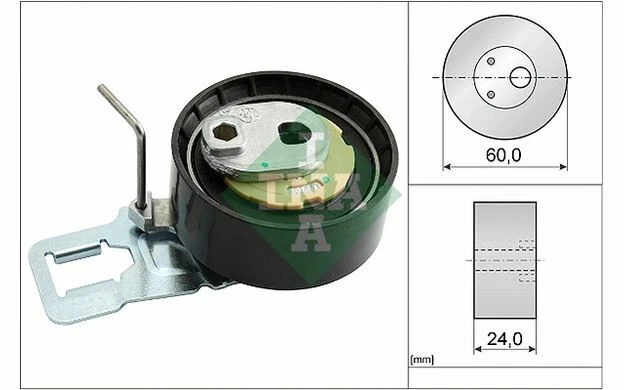 INA Galet tendeur 531 0829 10 - Pièces Auto Mister Auto