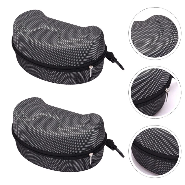 Estuche para gafas caja gafas de esquí 2 piezas bolsa de transporte