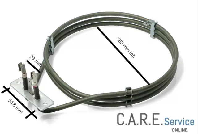 Rex Zanussi Electrolux Résistance Circulaire Four Aéré 2000W - 3570424055