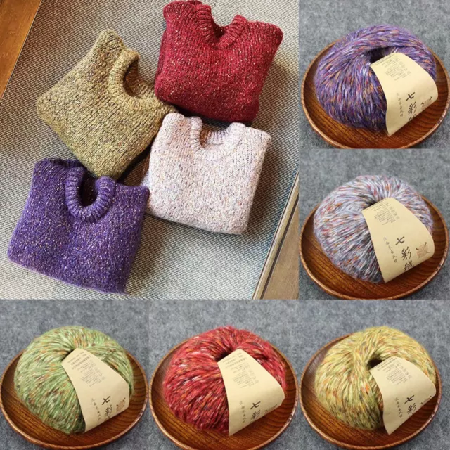 Plush Yarn Knitting Yarn For Blanket Sweater Cardigan Scarf Thread Crochet  Yarn