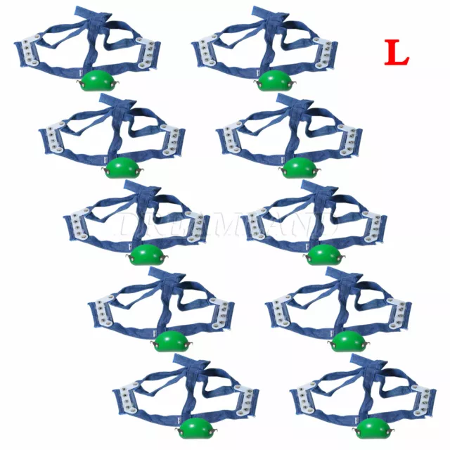 1-10*Dental Ortho Headgear High-Pull Gear W/Rigid Chin Cap Strap Large USA