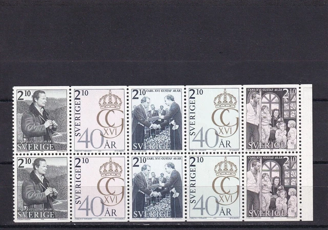 Timbres Suède 1906-1909 (édition Complète) - Neufs Gomme D'origine - Âge Du Bronze 1995