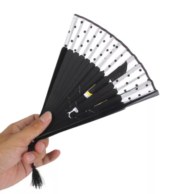 Folding Fan Practical Handheld Fan Folding Fan Cat Fan Women 2