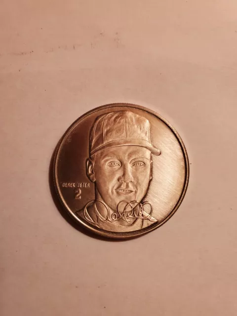 Derek Jeter #2 Atlanta 20th Annual National Sports Collectors Coin 1999!