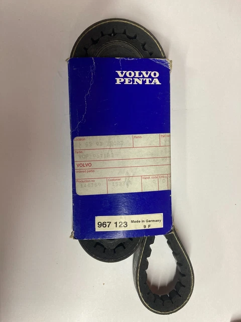 Volvo Penta Power Steering V- belt AD31, TAMD313, D31