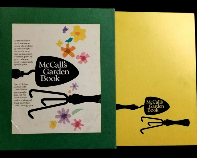 McCall's Garden Book Deluxe Edition GREAT Cond. (1968, 1st Ed. H/C)