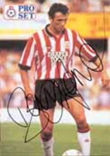 Barry Horne - Southampton - Signed Trading Card - COA - (18941)