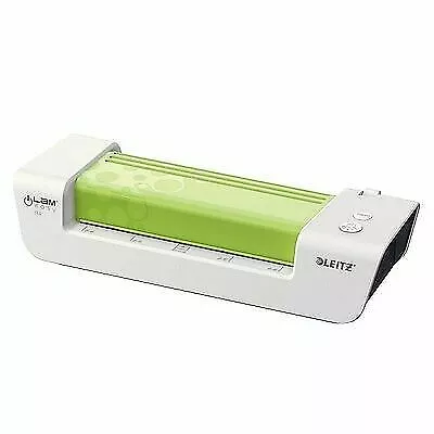 LEITZ ILAM 0404050 LAMINATOR EASY A4 LAMINATING MACHINE Free Pouches Starter Kit