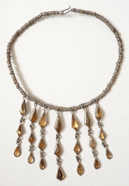 Collier Torque ancien ethnique Miao (Chine) grand format