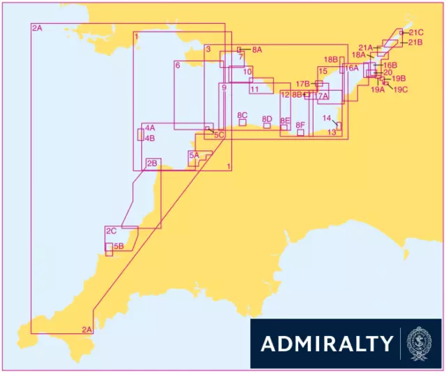 Admiralty Small Craft Leisure Charts 5608 | Bristol Channel