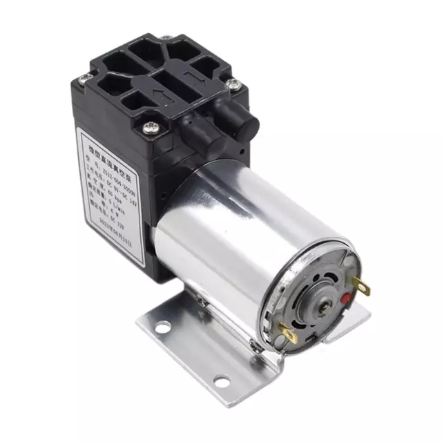 Mini Air Pump Motor for  Fuel Pumps 5L/Min 65-120Kpa with Bracket DC12V Vacuum