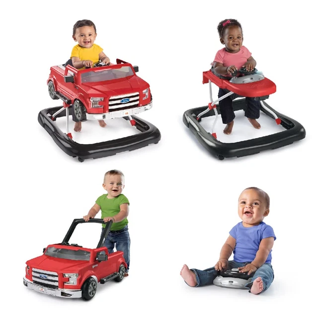 4in1 Baby Walker For Boys Girls Toddler Activity Car Toy Infant Walk Learning