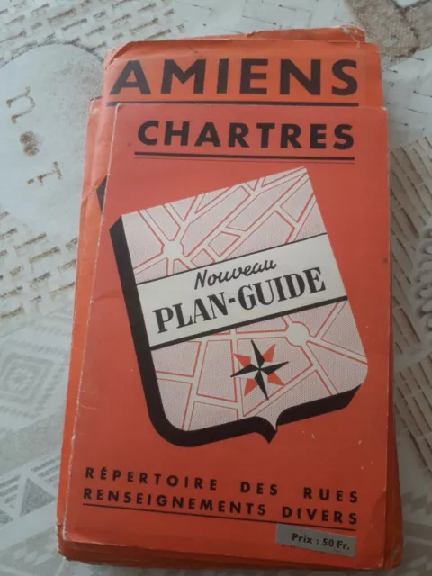 6  Plans guide Blay Roubaix Lens Amiens Lille Chartres