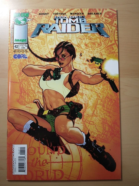 Lara Croft Tomb Raider #42 (Top Cow 2004) Adam Hughes Cover Vf+