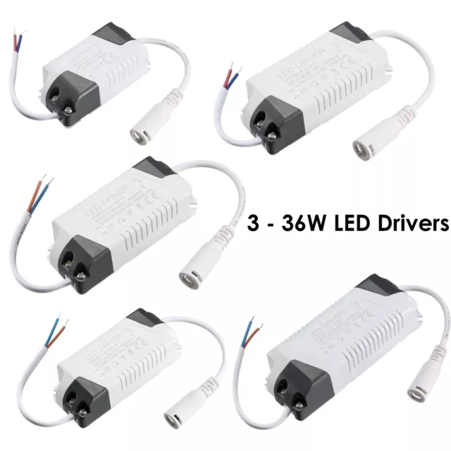 LED Driver Power Supply Transformer AC 85-265V Constant Current- LED Panel Light