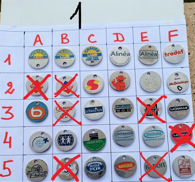 Lot Jetons Caddie Compatibles Casiers Piscine Jetons Métal Vierges 23mm - Pour Caddies, Buvettes Et Casiers Lot Jetons 23mm Vierges 500 Pièces Caddie Piscine Buvette Personnalisables Lot Jetons Caddie Compatibles Casiers Piscine Jetons Métal Vierges 23mm - Pour Caddies, Buvettes Et Casiers Lot Jetons 23mm Vierges 500 Pièces Caddie Piscine Buvette Personnalisables