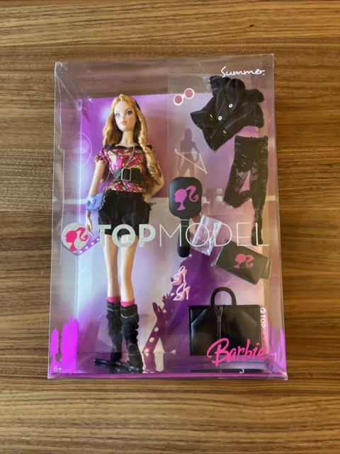 Barbie Top Model Summer Red Hair Model Muse Doll Mattel M3233 NRFB