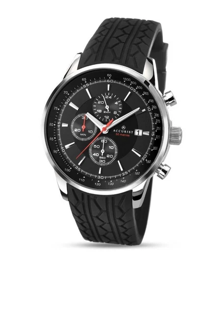 ACCURIST 7001 GENTS Chronograph Sports Watch 2 Year Warranty Official Stockist 59.00 PicClick UK