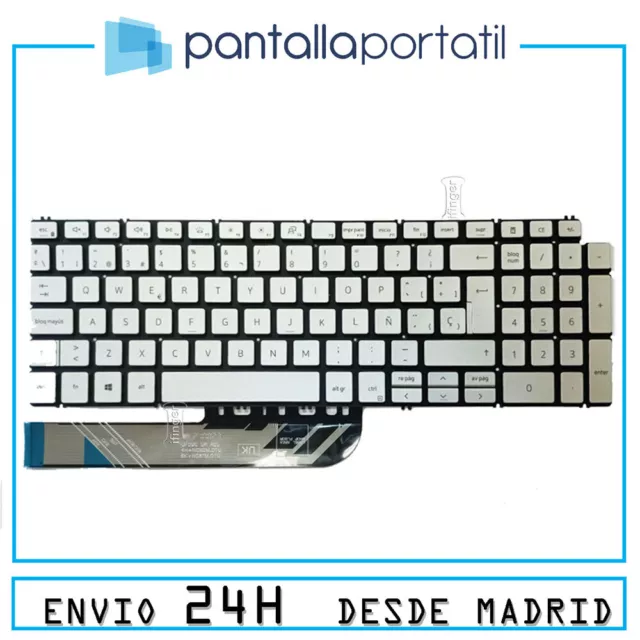 Teclado español de portatil para DELL INSPIRON 3501 5584 5580 5590 5593 5594 559