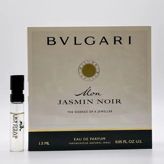 BVLGARI Perfume MON JASMIN NOIR EDP 1.5ml Sample - Free Shipping